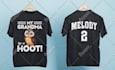do custom t shirt design for merch by amazon or etsy