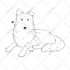 draw you cute dog stickers