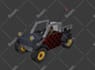 create ps1 style retro low poly 3d models and prop sets