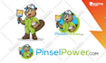 design a professional animal mascot, cartoon logo, or character