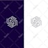do modern technology, brand identity and crypto logo
