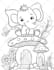 draw coloring book pages or books for children