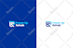 design modern initial logo letter with sourcefiles