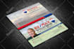 do real estate business card design with your photo