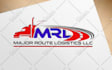 do trucking logistics dispatching transport logo design