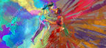 do abstract character illustrations