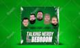 design podcast logo and podcast cover art in cartoon style