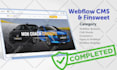 design or develop your webflow website and setup webflow cms