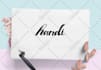 do scripted, luxury, handwritten, or signature logo design