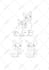create a custom pet portrait in fine line art, jpg png svg
