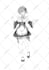 draw manga characters in bw