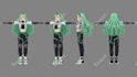 create 3d modelling of game assets for video games