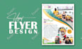 do urgent flyer,marketing material,corporate flyer,one pager,sell sheet