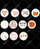 design custom vector icon set for app and website in 24 hours