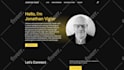 create portfolio website with wordpress resume website