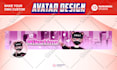 make potrait pfp avatar icon for youtube, twitch, vtuber