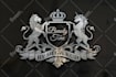 design luxury badge logo, emblem, mascot