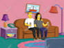 do a simpson art style
