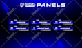 design custom twitch panels or buttons for your stream