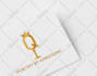 do professional business card design with a qr code
