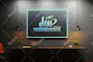 design a custom zoom virtual background with your logo