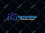 design artistic polygon letter logo