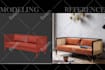 create realistic 3d renderings of your  furniture designs