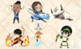 draw cute kawaii cartoon sticker illustration design and mascot logo