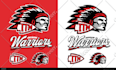 create varsity college athletics sports logo