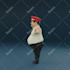 model simple 3d character from 2d to 3d in blender