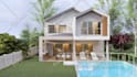 do australian house 3d interior design or exterior facade rendering