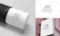 do 3 modern minimalist luxury business logo design
