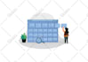 design cute flat vector illustration for your website or app