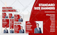 design static banner ads for google adwords, adroll