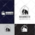 work for patch, sticker, stamp, label and logo design