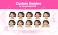create cute custom emotes for your twitch or discord
