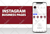 create and setup facebook and instagram business page professionally