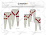 create  garment tech pack for menswear and womenswear