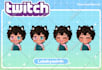 design a custom pngtuber character model for streaming
