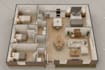 be your architect, draw 2d floor plans and 3d renders in autocad, revit