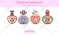 draw cute kawaii doodle illustrations for stickers