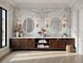 do bathroom interior design with realistic 3d renderings