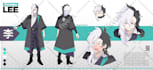 draw anime character sheet of your oc professionaly