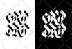 not design an average calligraphy logo
