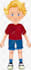design custom 2d cartoon character sheet with expressions and turnaround