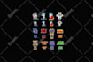 create custom amazing discords stickers, kick or twitch