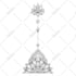 create mandala or fine line tattoo design