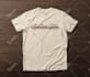 do minimalist typography t shirt design