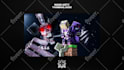design a dark horror minecraft thumbnail