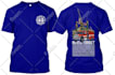 do premium quality firefighter logo hoodie and tshirt design